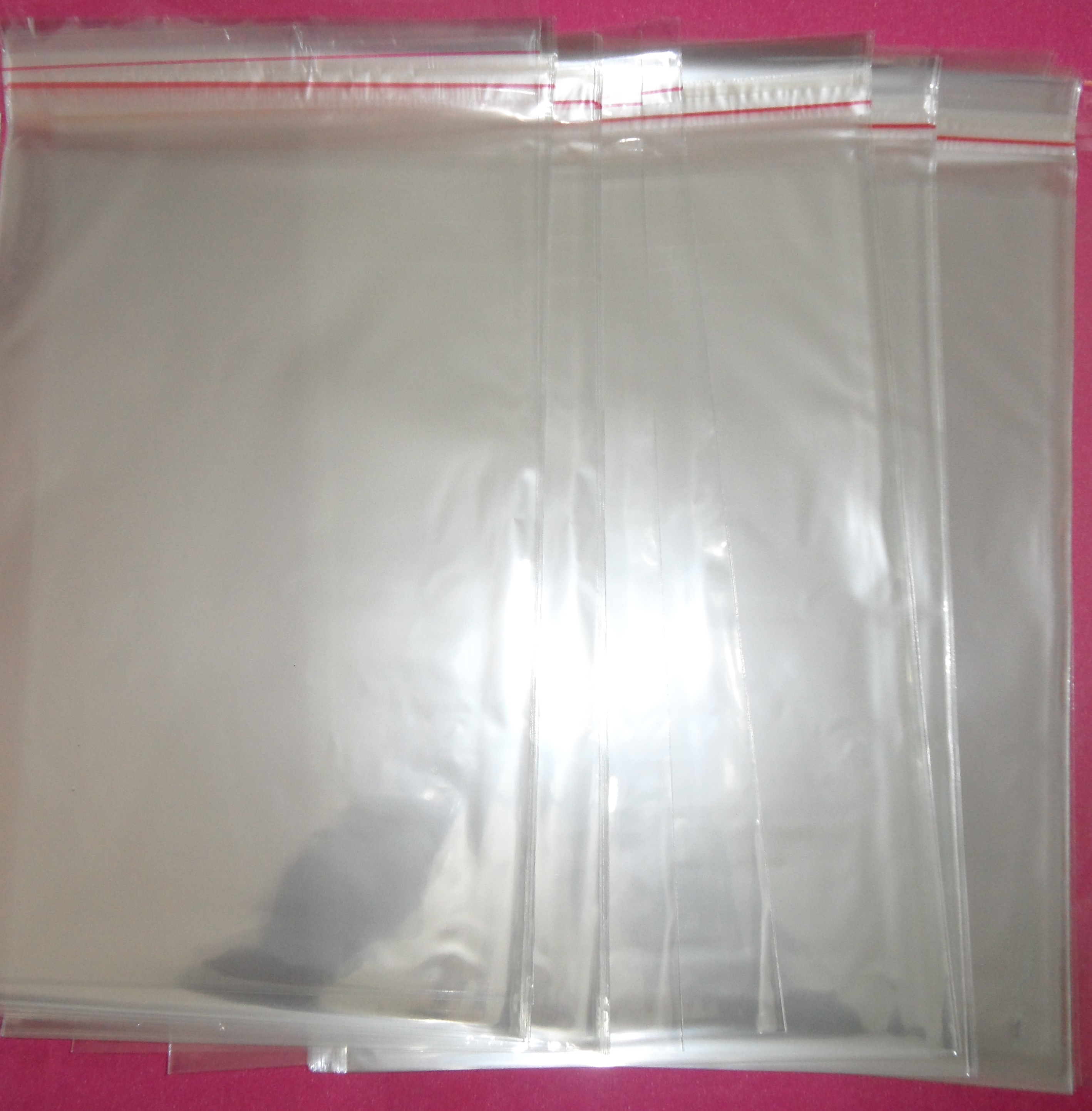 BANTLI ŞEFFAF JELATİN  POŞET