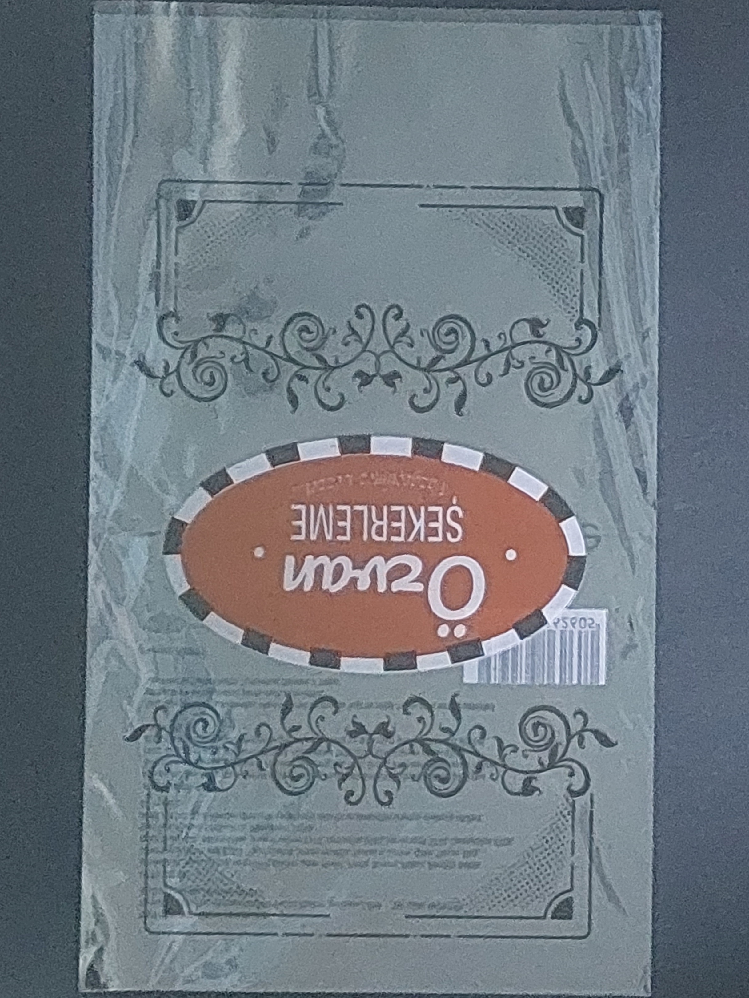 BASKILI BANTLI ŞEFFAF POŞET -BASKILI JELATİN POŞET